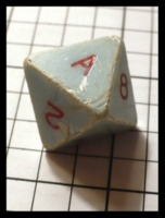 Dice : Dice - DM Collection - Armory 1st Generation Opaque Blue Light D8 - Ebay Apr 2011